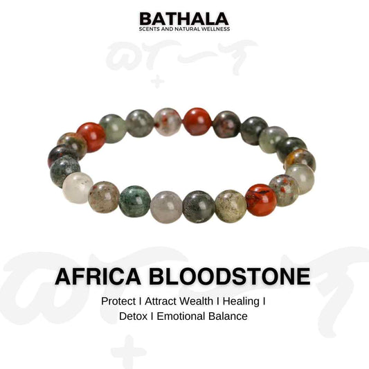 Africa Bloodstone I Protect I Attract Wealth I Healing I Detox I Emotional Balance - Bathala Scents and Natural Wellness