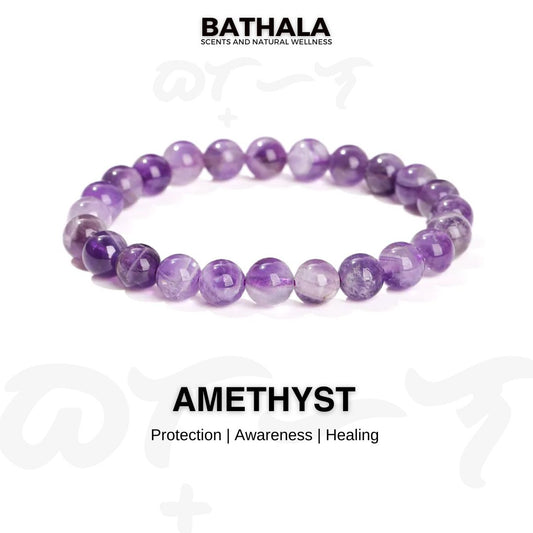 Amethyst I Protection | Awareness | Healing - Bathala Scents and Natural Wellness