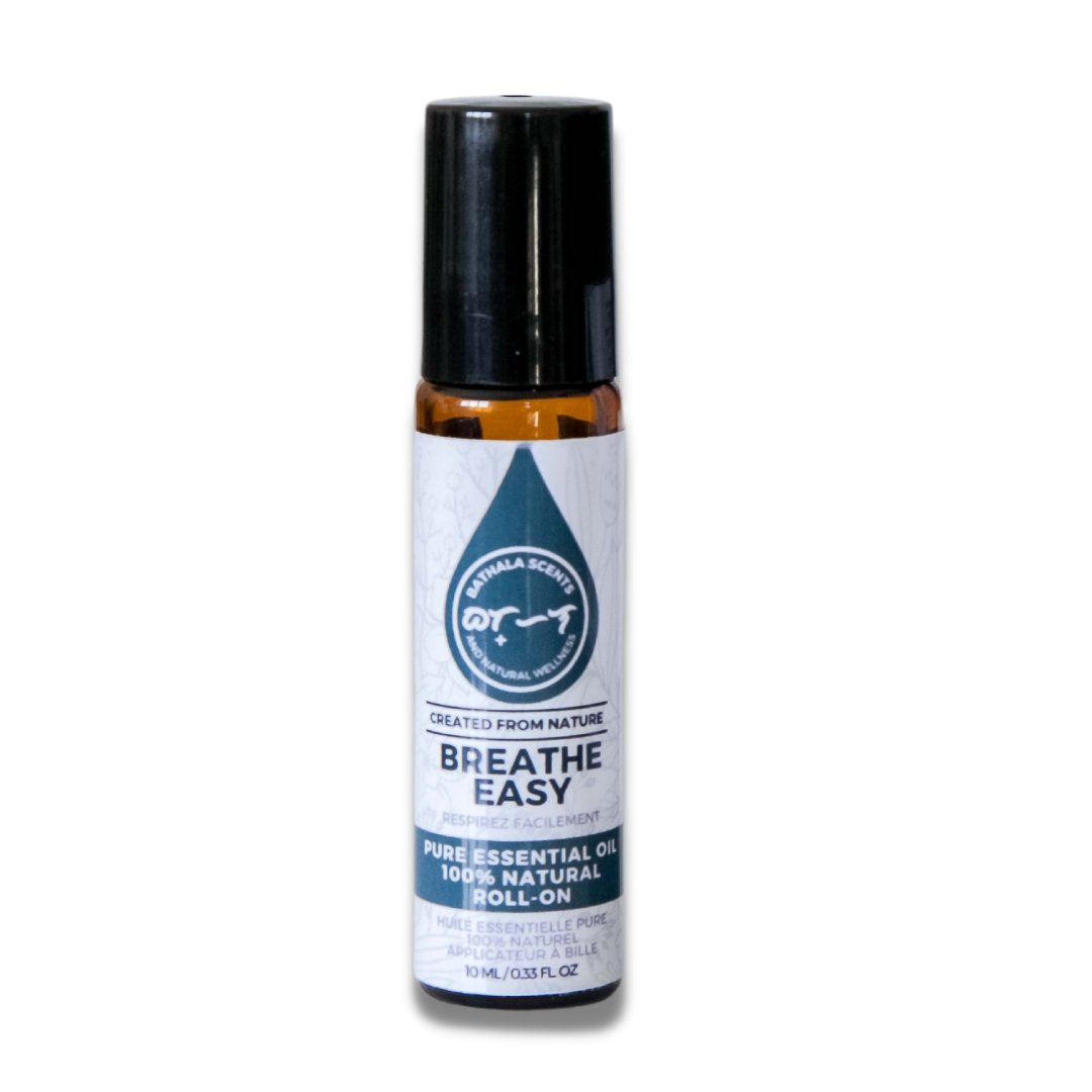 Breathe Easy I Essential Oil Roll-On Blend 10ml - Bathala Scents and Natural Wellness